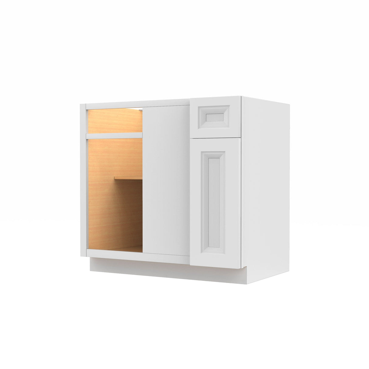RTA - Richmond White - Blind Base Cabinet | 36" W x 34.5"H x 24"D