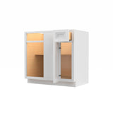 RTA - Richmond White - Blind Base Cabinet | 36" W x 34.5"H x 24"D