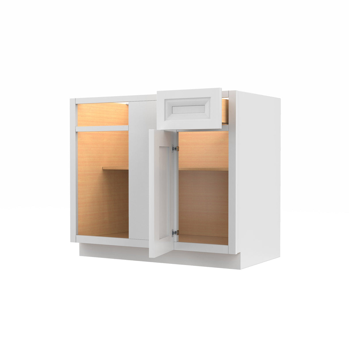 Richmond White - 33"W x 34.5"H x 24"D - Blind Base Cabinet