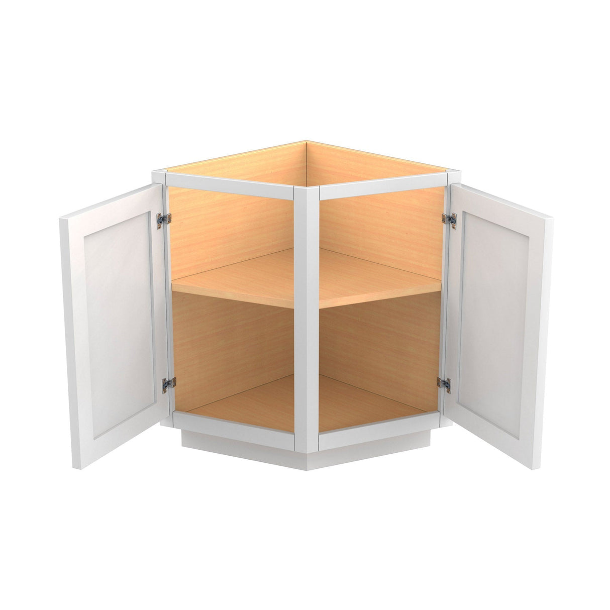 RTA - Richmond White - Base End Cabinet | 24"W x 34.5"H x 24"D