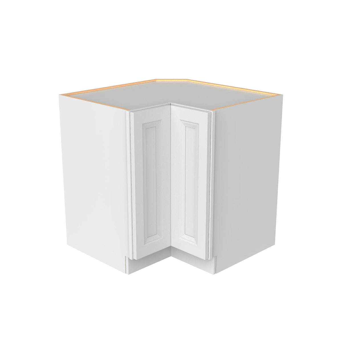 Richmond White - 33"W x 34.5"H x 24"D - Square Corner Base Cabinet