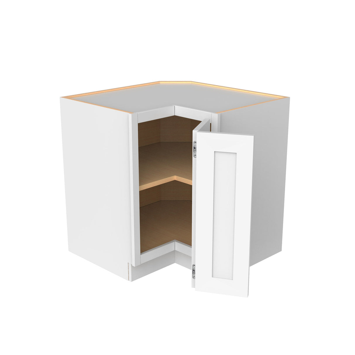 Richmond White - 33"W x 34.5"H x 24"D - Square Corner Base Cabinet