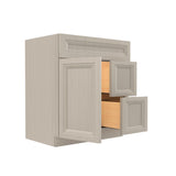 Richmond Stone - Vanity Sink Base Cabinet | 30"W x 34.5"H x 21"D
