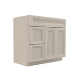 RTA - 2 Door 2 Drawer Vanity Sink Base Cabinet | 42"W x 34.5"H x 21"D - Richmond Stone