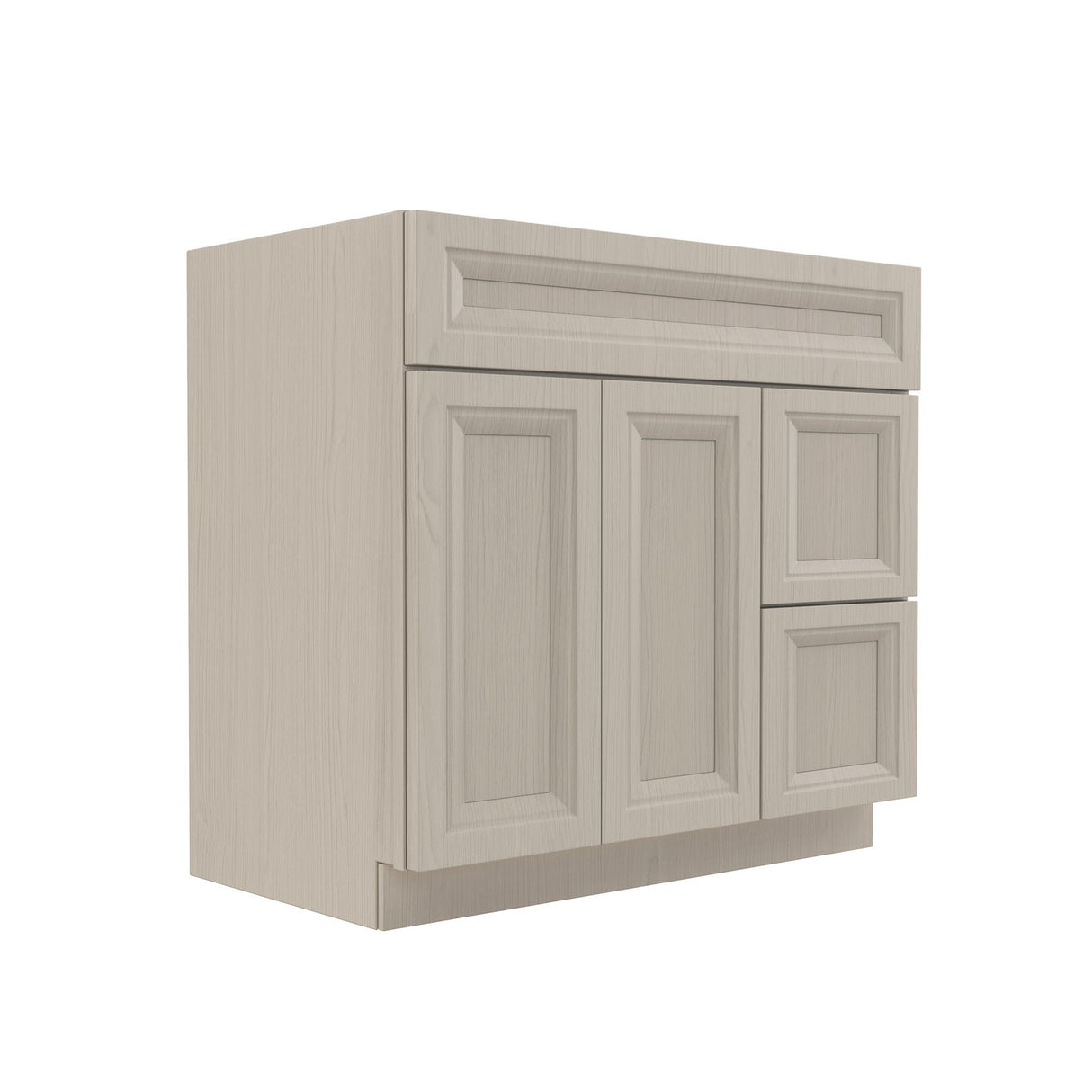 RTA - 2 Door 2 Drawer Vanity Sink Base Cabinet | 42"W x 34.5"H x 21"D - Richmond Stone