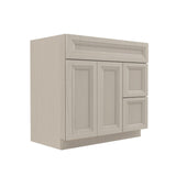 RTA - 2 Door 2 Drawer Vanity Sink Base Cabinet | 42"W x 34.5"H x 21"D - Richmond Stone