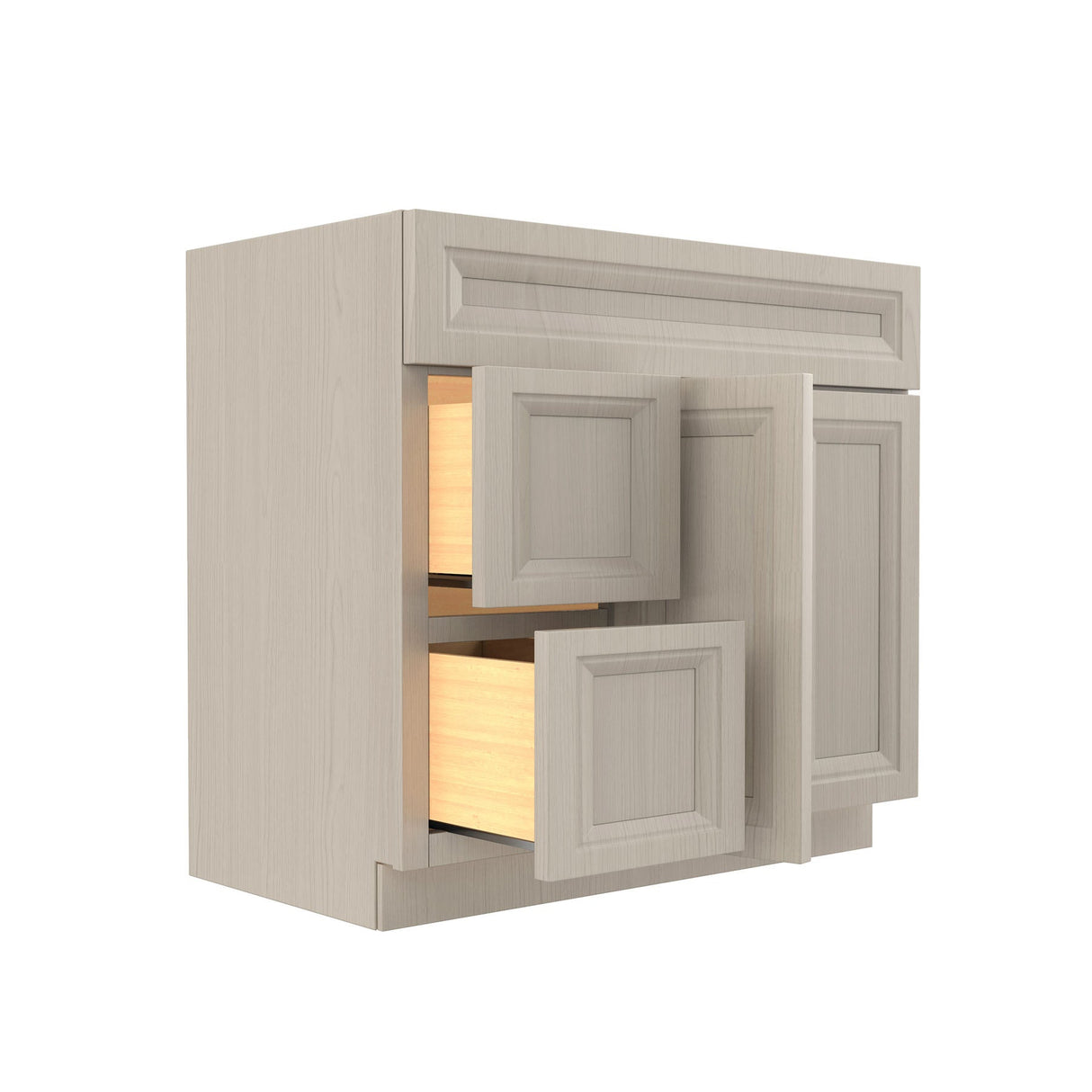 Richmond Stone - Vanity Sink Base Cabinet | 42"W x 34.5"H x 21"D