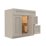 Richmond Stone - Vanity Sink Base Cabinet | 36"W x 34.5"H x 21"D