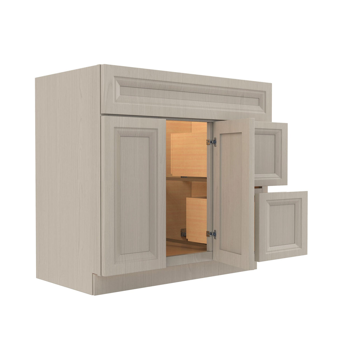 Richmond Stone - Vanity Sink Base Cabinet | 42"W x 34.5"H x 21"D