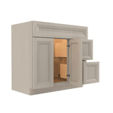 Richmond Stone - Vanity Sink Base Cabinet | 42"W x 34.5"H x 21"D