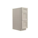 Richmond Stone - 3 Drawer Base Cabinet | 12"W x 34.5"H x 24"D