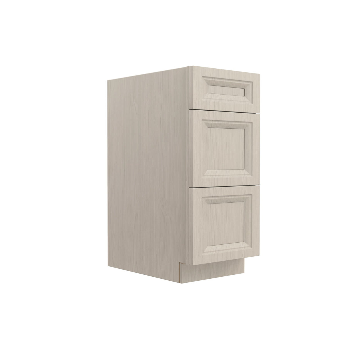 RTA - Richmond Stone - 3 Drawer Base Cabinet | 15"W x 34.5"H x 24"D