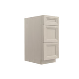 Richmond Stone - 3 Drawer Base Cabinet | 15"W x 34.5"H x 24"D