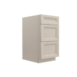 Richmond Stone - 3 Drawer Base Cabinet | 18"W x 34.5"H x 24"D