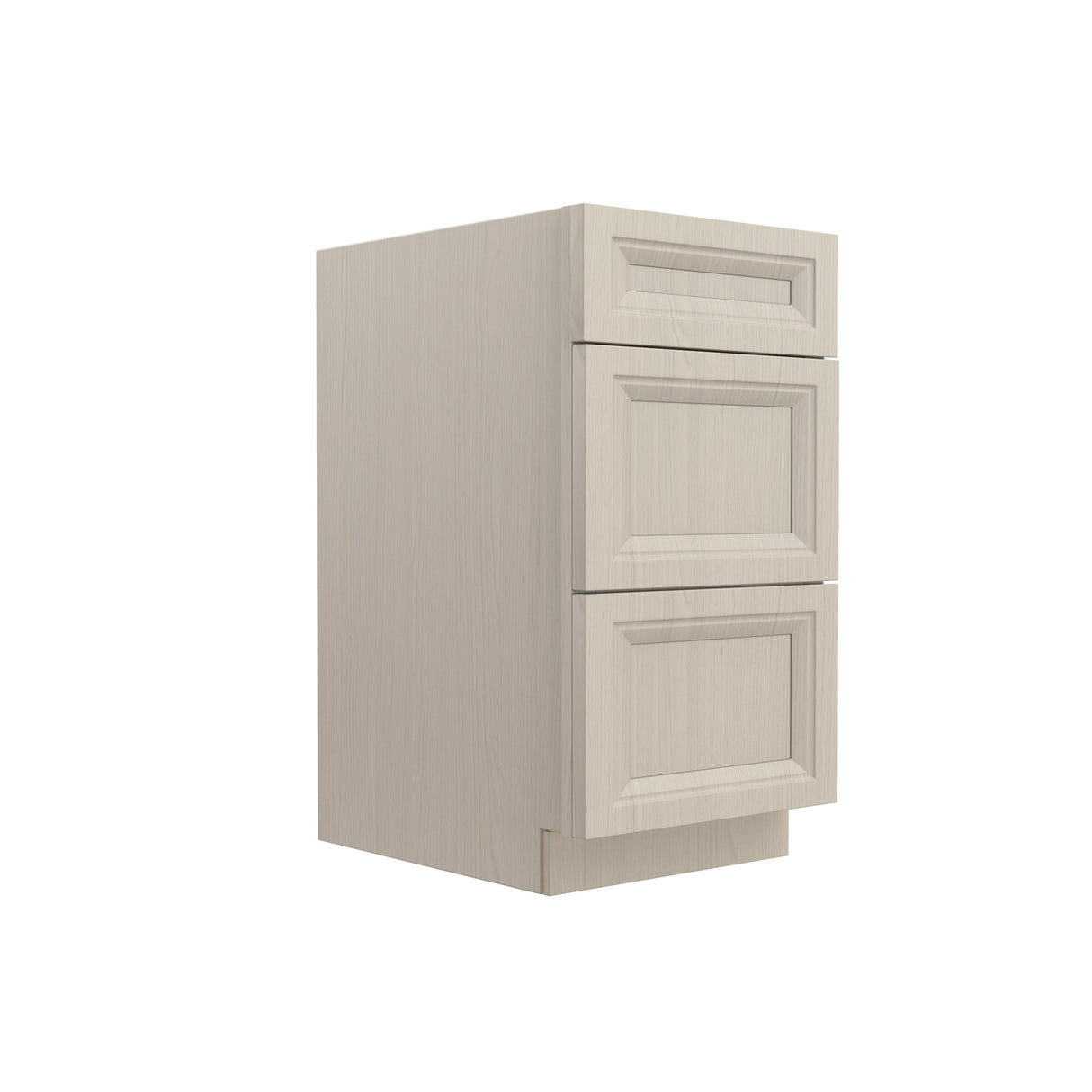 Richmond Stone - 3 Drawer Base Cabinet | 18"W x 34.5"H x 24"D