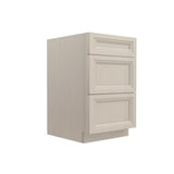 RTA - Richmond Stone - 3 Drawer Base Cabinet | 21"W x 34.5"H x 24"D