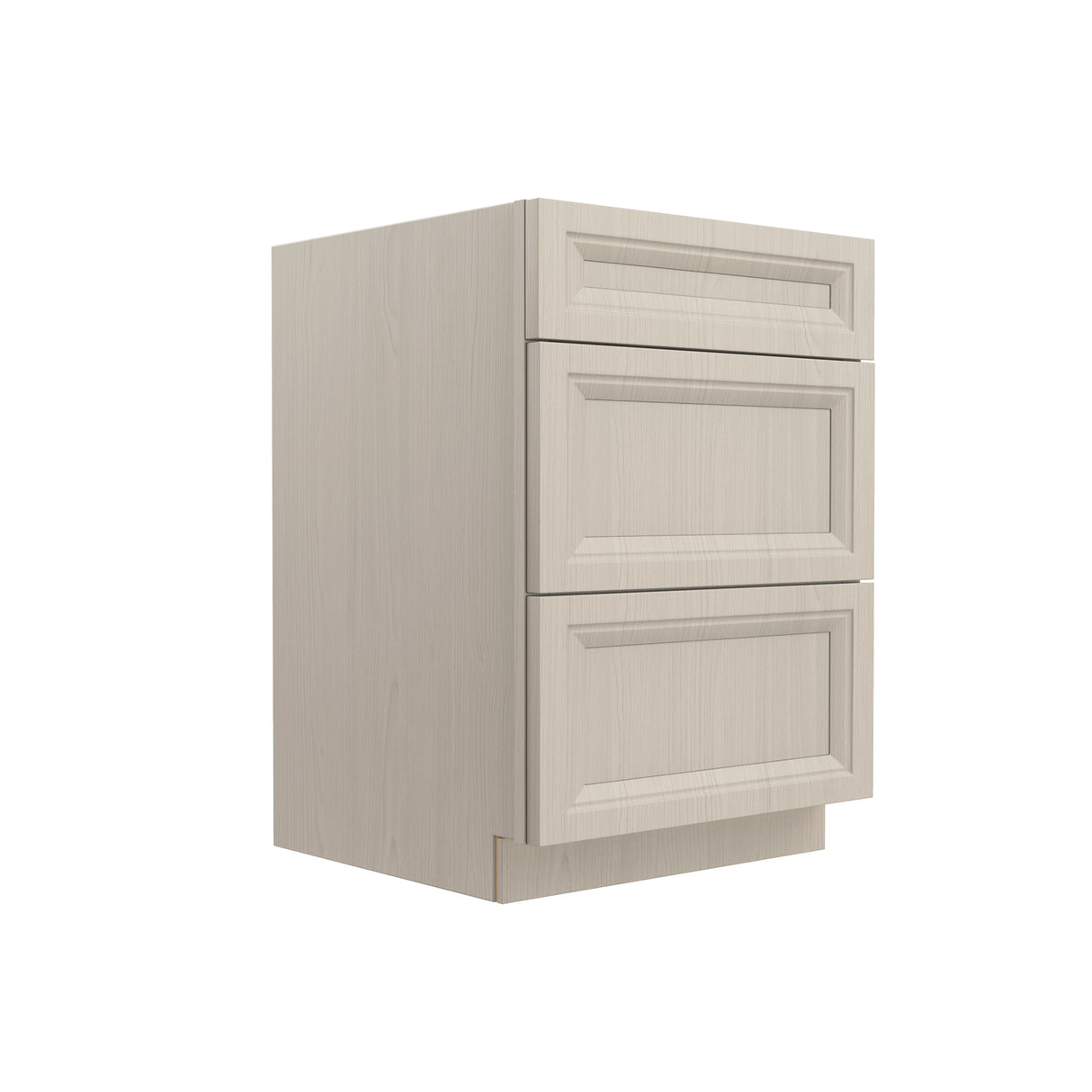 Richmond Stone - 3 Drawer Base Cabinet | 24"W x 34.5"H x 24"D