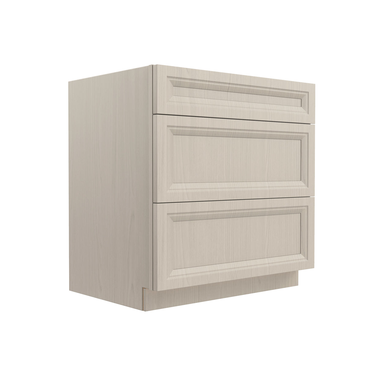 Richmond Stone - 3 Drawer Base Cabinet | 33"W x 34.5"H x 24"D