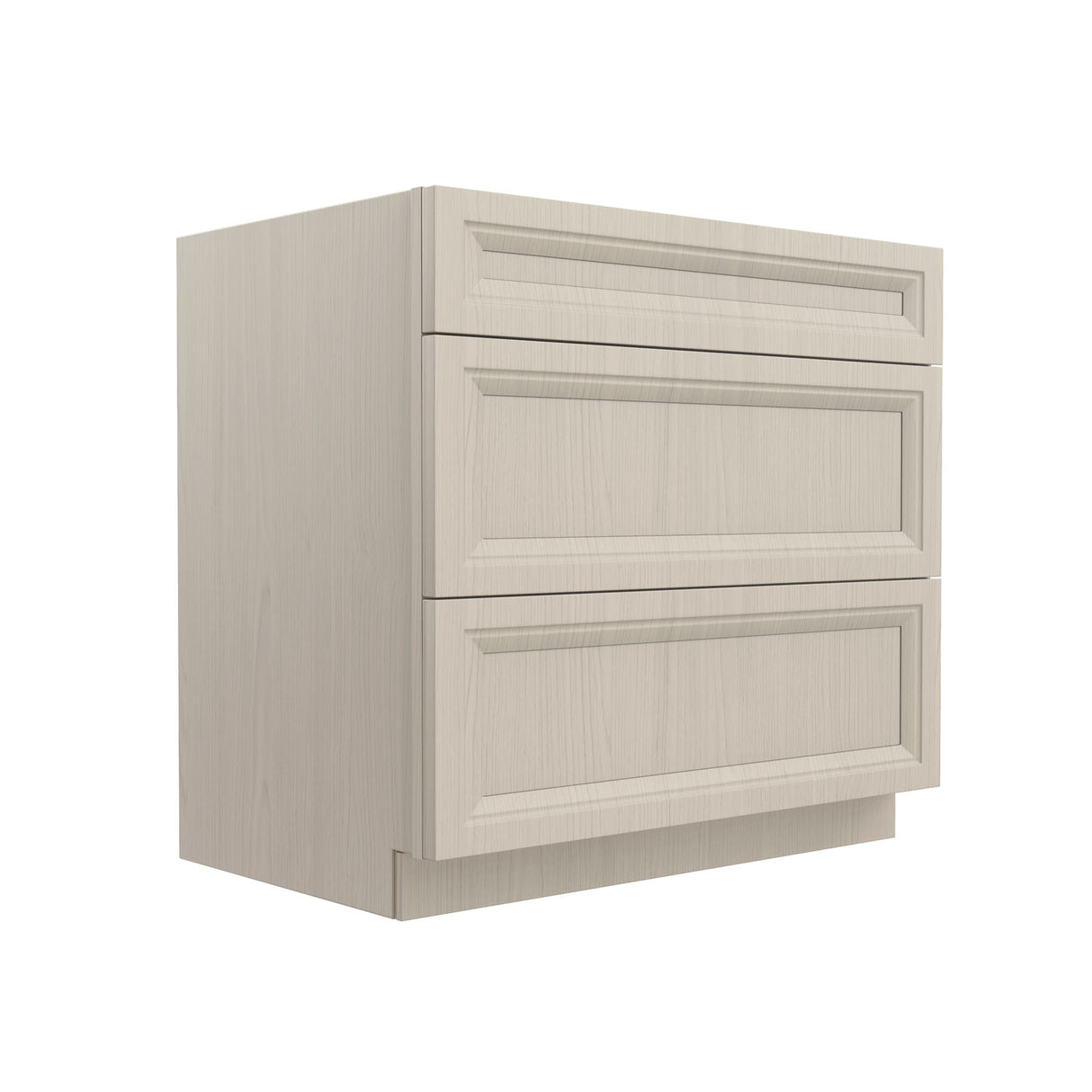 Richmond Stone - 3 Drawer Base Cabinet | 36"W x 34.5"H x 24"D
