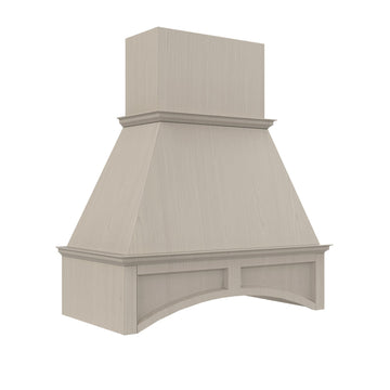RTA - Arched Wood Hood | 39"W x 32"H x 21"D - Richmond Stone