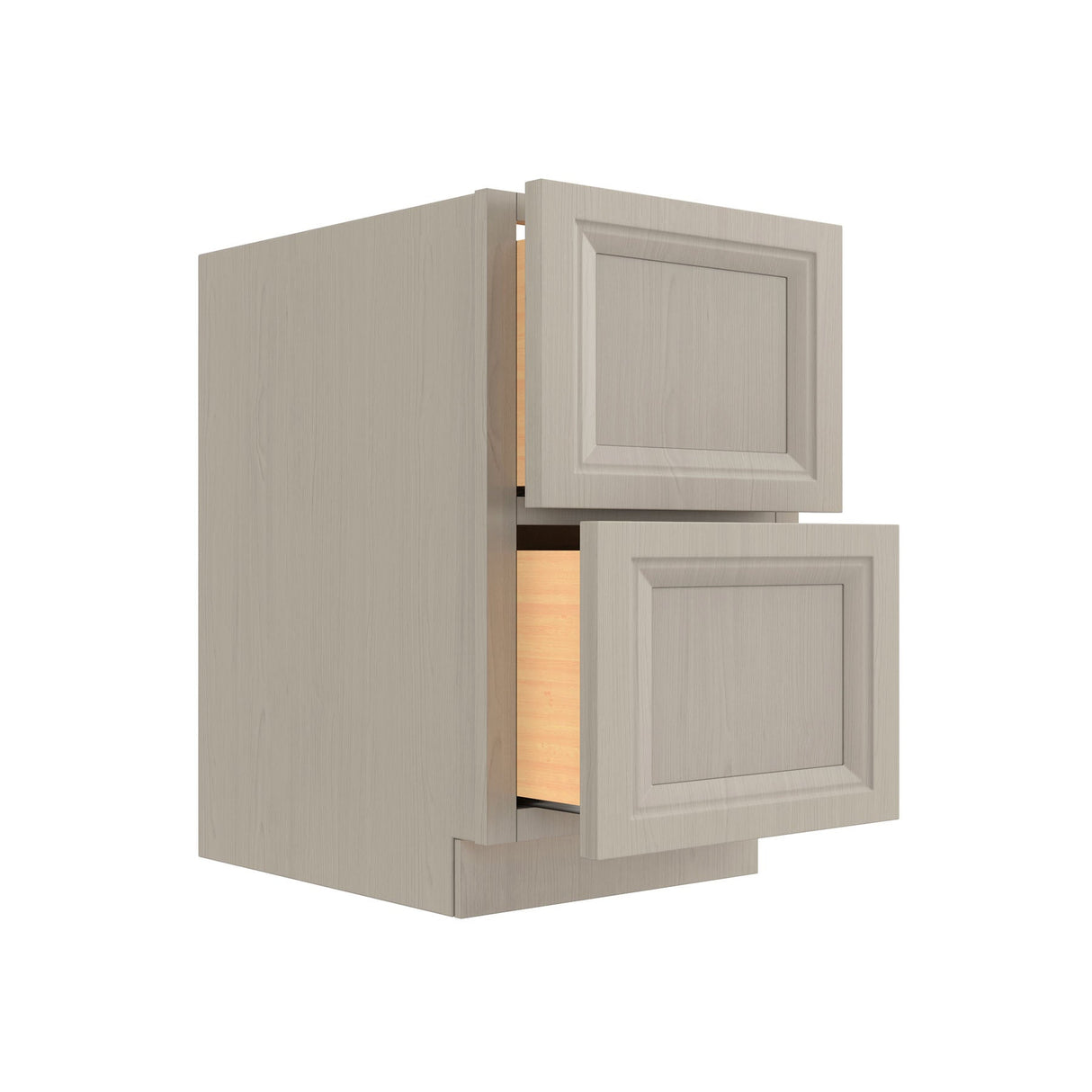 RTA - 2 Drawer Base Cabinet | 33"W x 34.5"H x 24"D - Richmond Stone