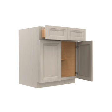 Richmond Stone - Double Door Base Cabinet | 30"W x 34.5"H x 24"D