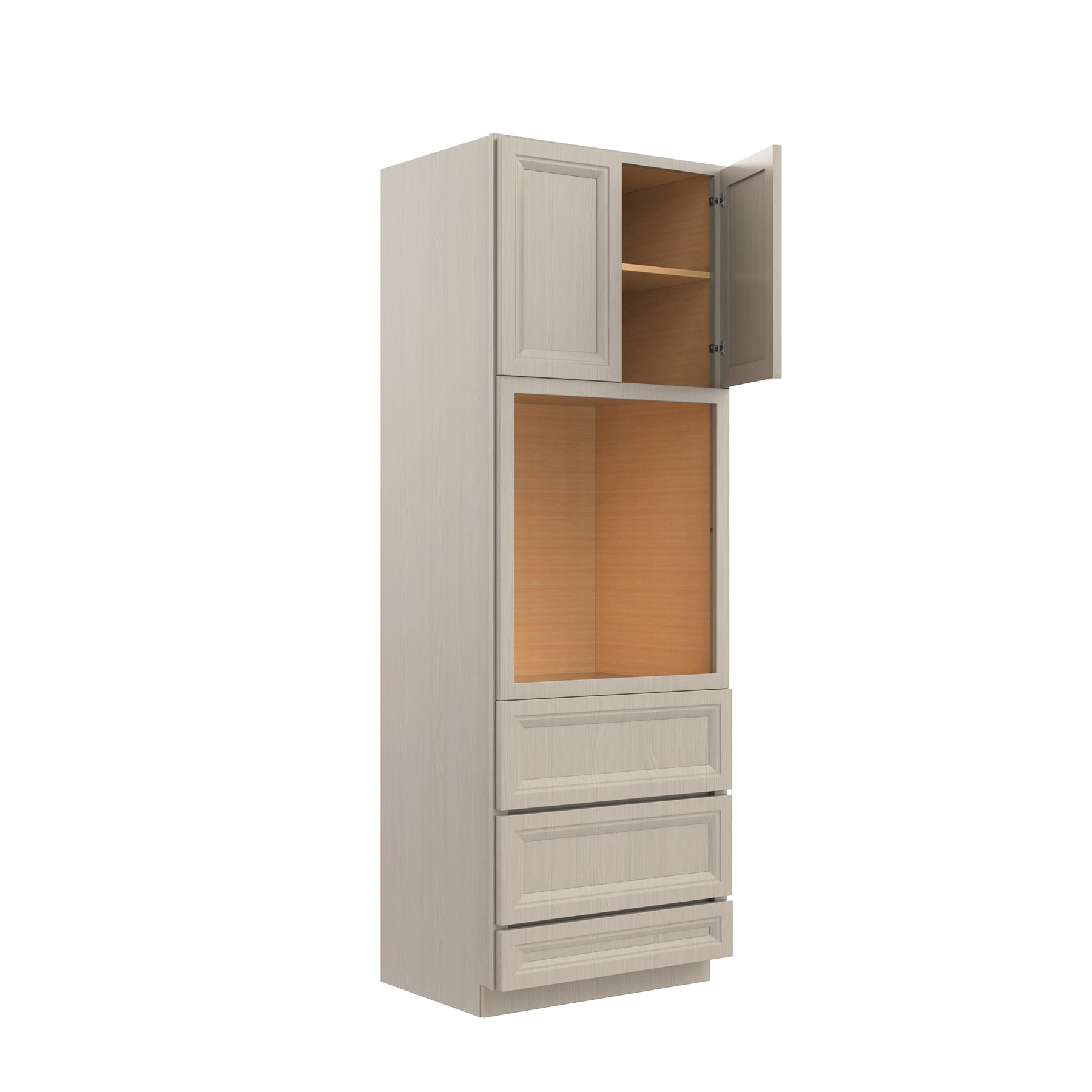 Richmond Stone - Single Oven Cabinet | 30"W x 90"H x 24"D