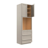 Richmond Stone - Single Oven Cabinet | 30"W x 96"H x 24"D