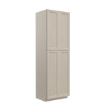 Richmond Stone - Double Door Utility Cabinet | 30"W x 96"H x 24"D