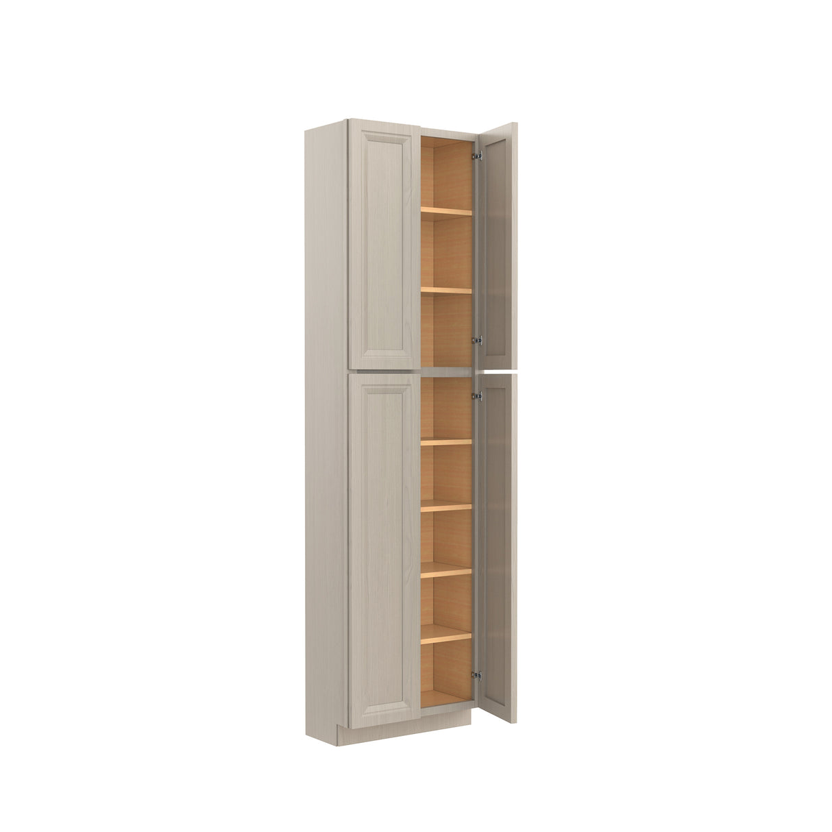 Richmond Stone - Double Door Utility Cabinet | 24"W x 90"H x 12"D