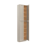 Richmond Stone - Double Door Utility Cabinet | 24"W x 96"H x 12"D