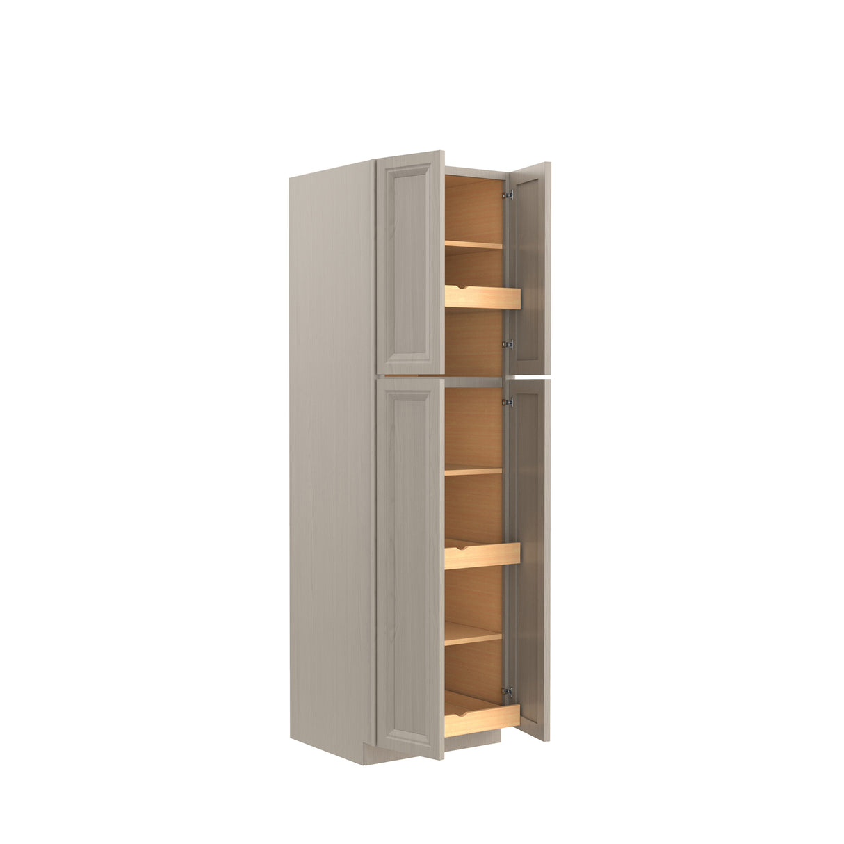 Richmond Stone - Double Door Utility Cabinet | 24"W x 84"H x 24"D