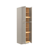 Richmond Stone - Double Door Utility Cabinet | 24"W x 90"H x 24"D