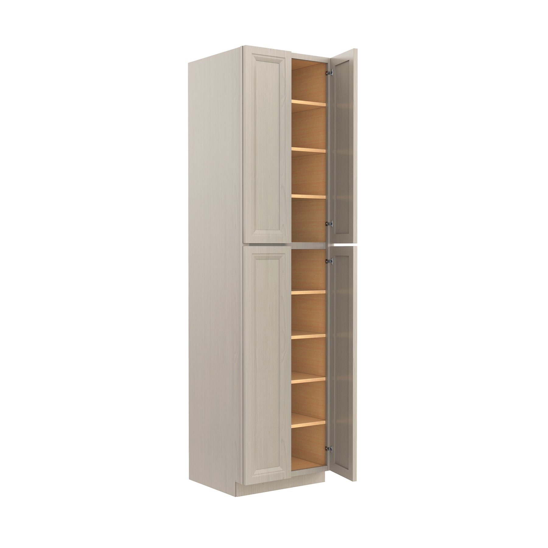 Richmond Stone - Double Door Utility Cabinet | 24"W x 96"H x 24"D