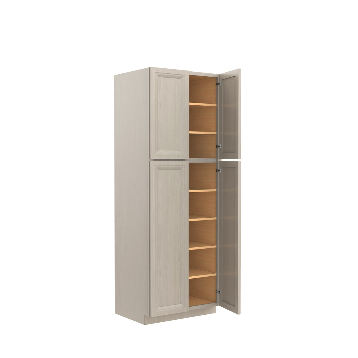 Richmond Stone - Double Door Utility Cabinet | 30"W x 84"H x 24"D