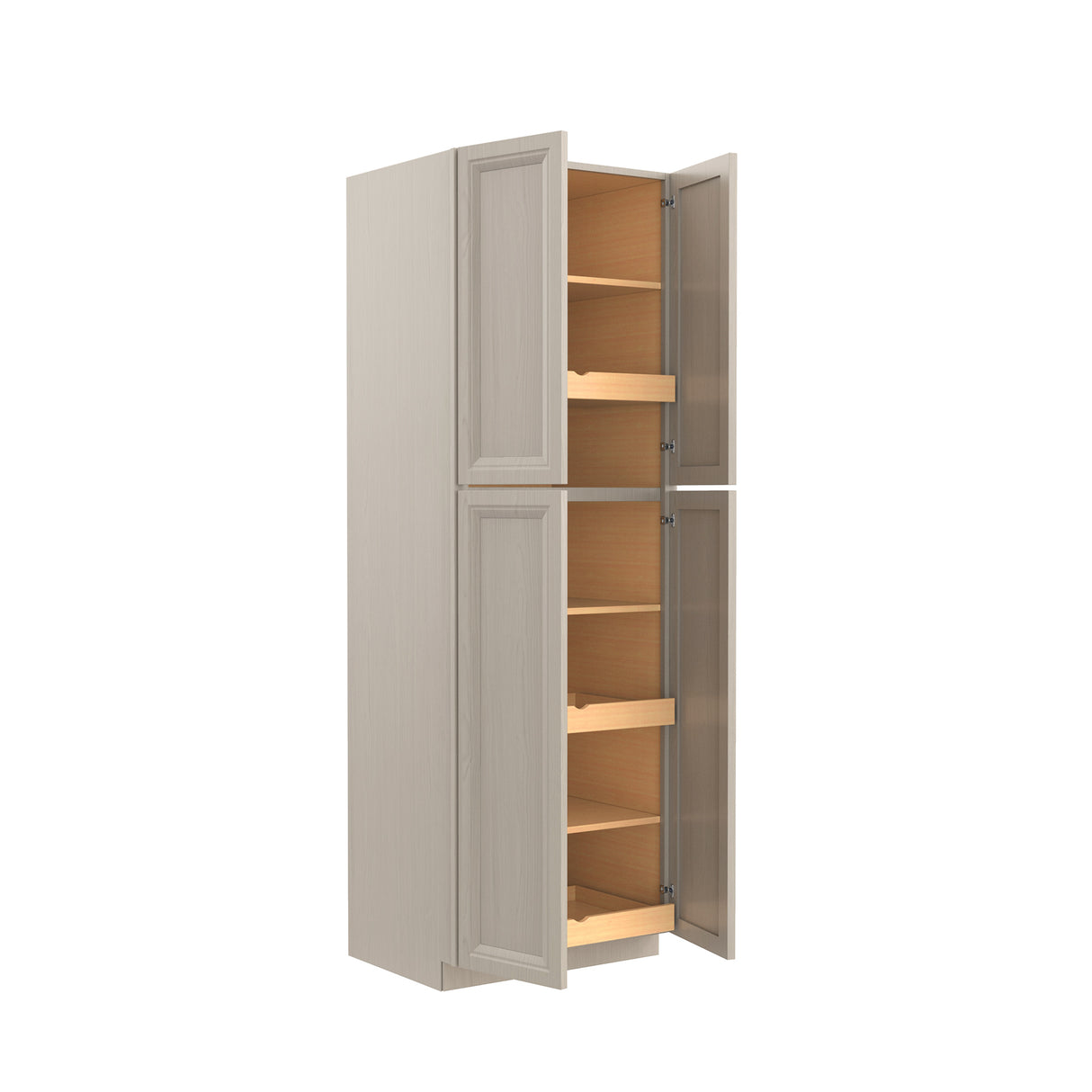 Richmond Stone - Double Door Utility Cabinet | 30"W x 90"H x 24"D