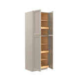 Richmond Stone - Double Door Utility Cabinet | 30"W x 90"H x 24"D