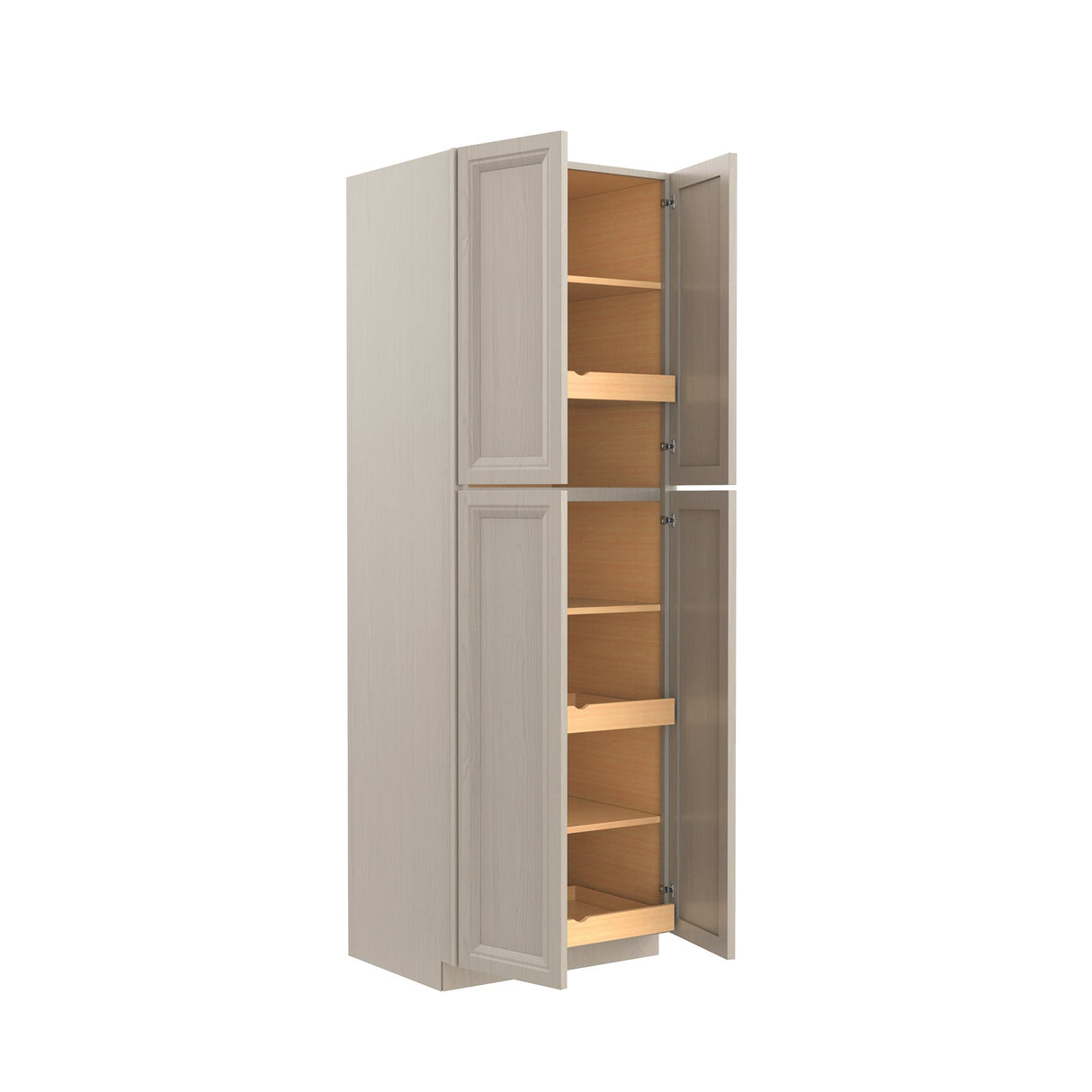 RTA - Double Door Utility Cabinet | 30"W x 90"H x 24"D - Richmond Stone