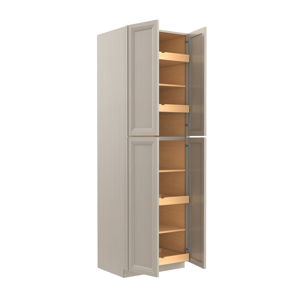 Richmond Stone - Double Door Utility Cabinet | 30"W x 96"H x 24"D