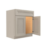 Richmond Stone - Vanity Sink Base Cabinet | 30"W x 34.5"H x 21"D