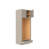 Richmond Stone - Double Oven Cabinet | 30"W x 84"H x 24"D