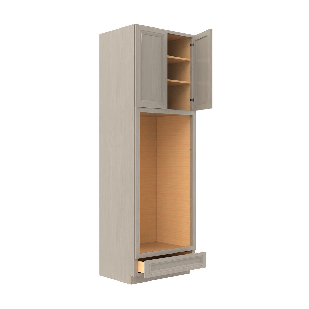 RTA - Double Oven Cabinet | 30"W x 96"H x 24"D - Richmond Stone