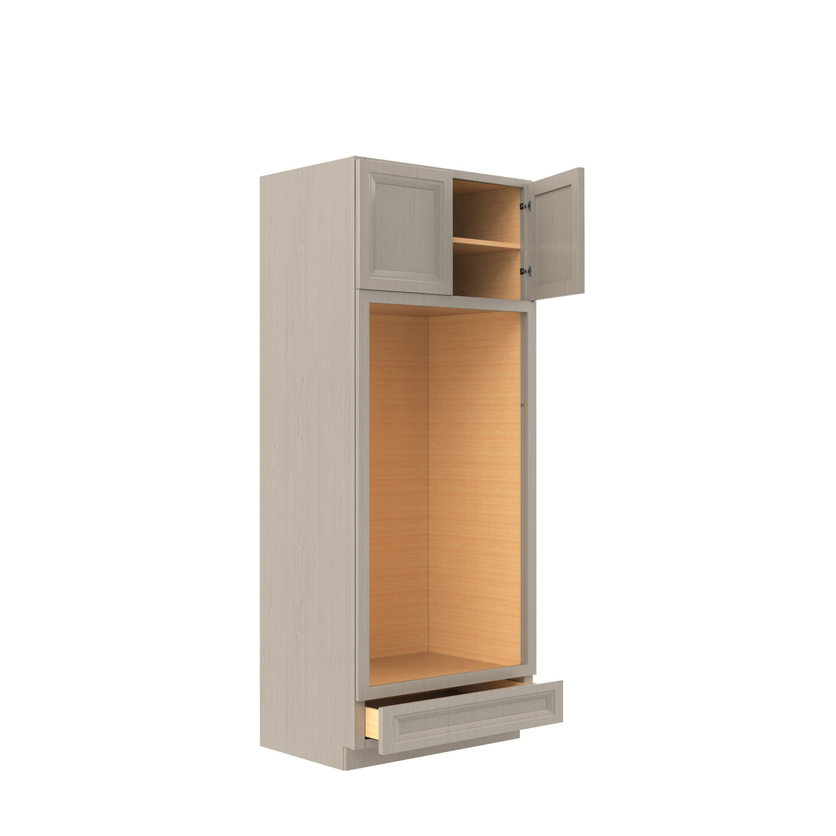 Richmond Stone - Double Oven Cabinet | 33"W x 84"H x 24"D
