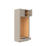 Richmond Stone - Double Oven Cabinet | 33"W x 84"H x 24"D