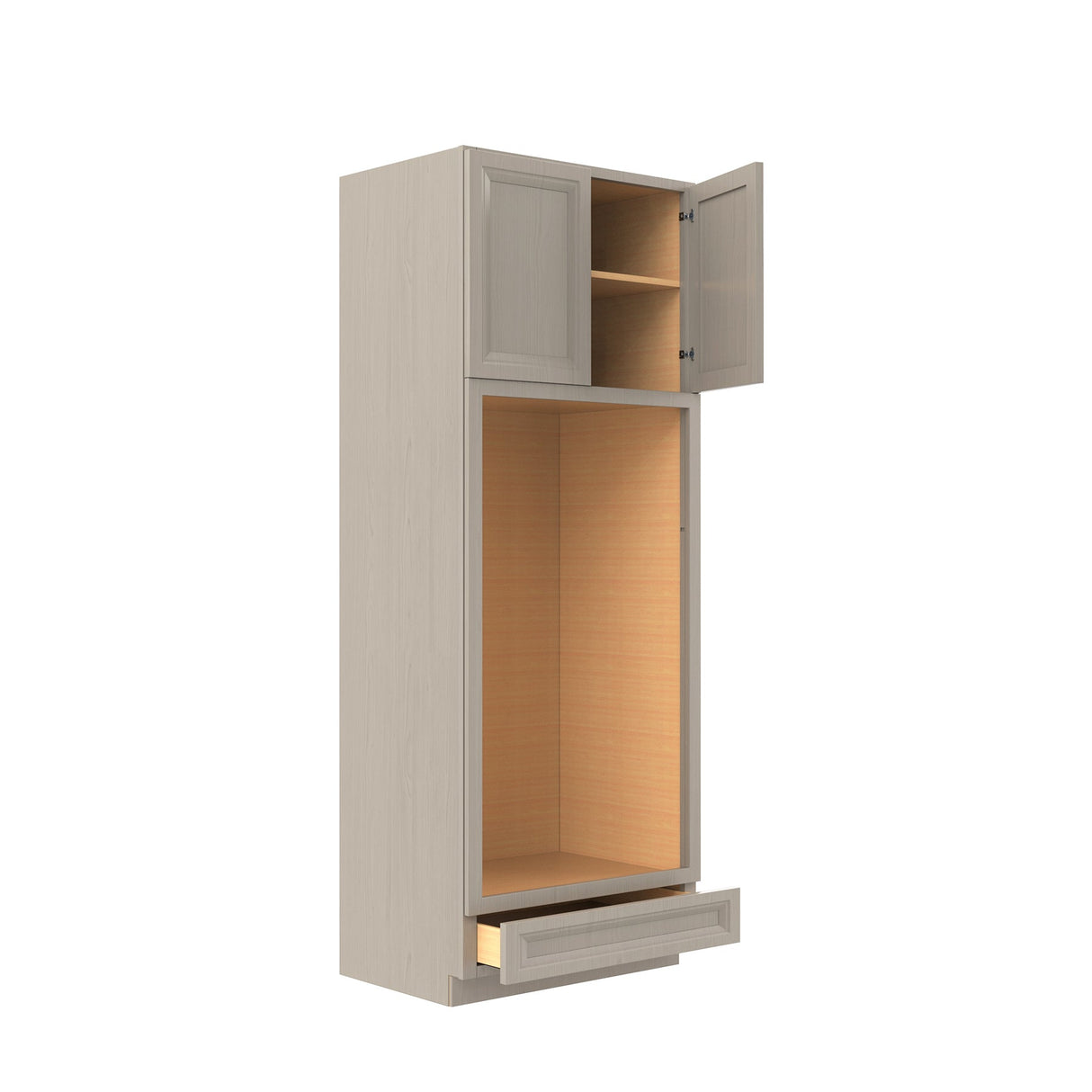 RTA - Double Oven Cabinet | 33"W x 90"H x 24"D - Richmond Stone