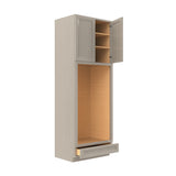 Richmond Stone - Double Oven Cabinet | 33"W x 96"H x 24"D