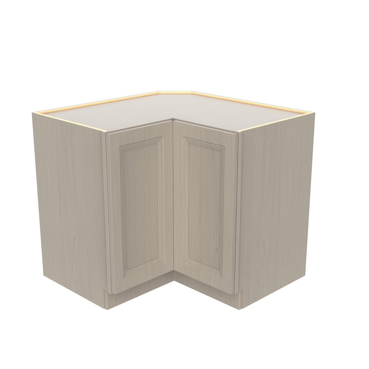 RTA - Square Corner Base Cabinet | 33"W x 34.5"H x 24"D - Richmond Stone