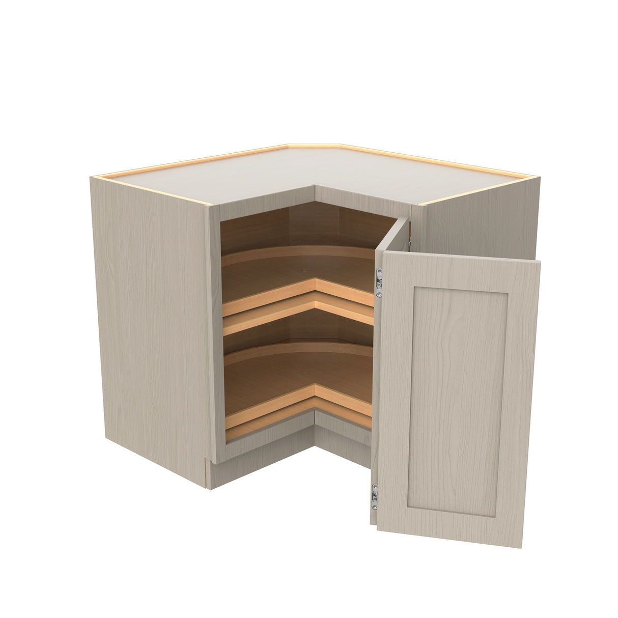 RTA - Lazy Suzan Corner Base Cabinet | 33"W x 34.5"H x 24"D - Richmond Stone