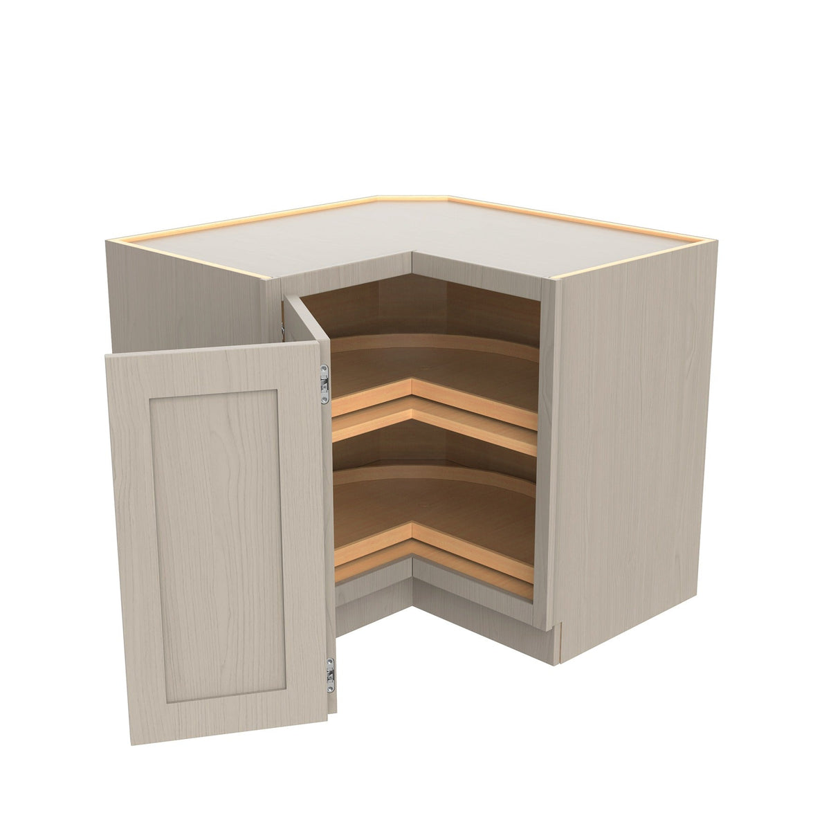 RTA - Lazy Suzan Corner Base Cabinet | 33"W x 34.5"H x 24"D - Richmond Stone