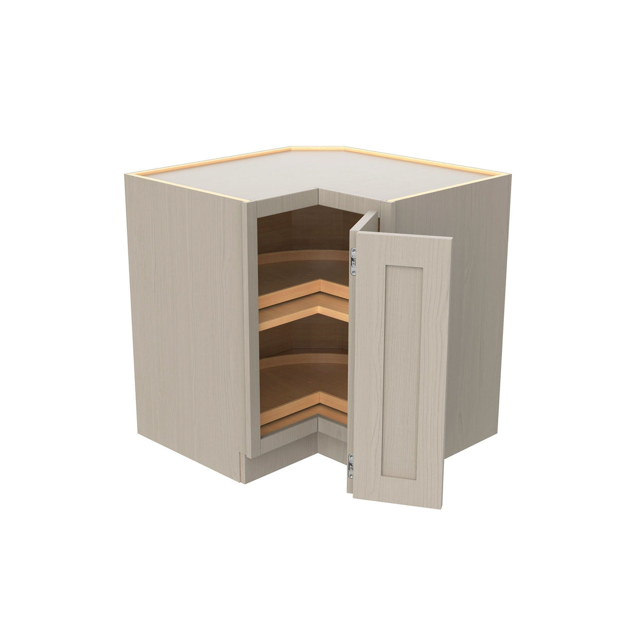 Richmond Stone - Lazy Suzan Corner Base Cabinet | 36"W x 34.5"H x 24"D
